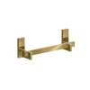 Axor Universal Rectangular Towel Bar, 12" In Polished Gold Optic, 42613990