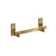 Axor Universal Rectangular Towel Bar, 12" In Polished Gold Optic, 42613990