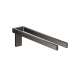 Axor Universal Rectangular Towel Holder Twin-Handle In Polished Black Chrome, 42622330