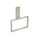 Axor Universal Rectangular Towel Ring In Brushed Nickel, 42623820