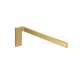 Axor Universal Rectangular Towel Holder In Brushed Gold Optic, 42626250