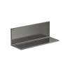 Axor Universal Rectangular Shelf, 12" In Polished Black Chrome, 42644330