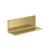 Axor Universal Rectangular Shelf, 12" In Polished Gold Optic, 42644990