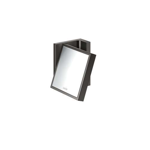 Axor Universal Rectangular Shaving Mirror In Polished Black Chrome, 42649330