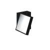Axor Universal Rectangular Shaving Mirror In Matte Black, 42649670