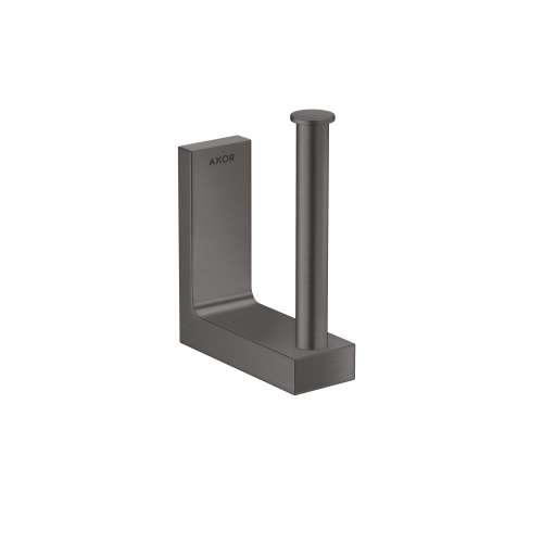 Axor Universal Rectangular Spare Roll Holder In Brushed Black Chrome, 42654340