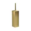 Axor Universal Rectangular Toilet Brush Holder, Wall-Mounted In Polished Gold Optic, 42655990