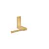 Axor Universal Rectangular Toilet Paper Holder In Brushed Gold Optic, 42656250