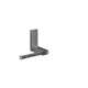 Axor Universal Rectangular Toilet Paper Holder In Polished Black Chrome, 42656330