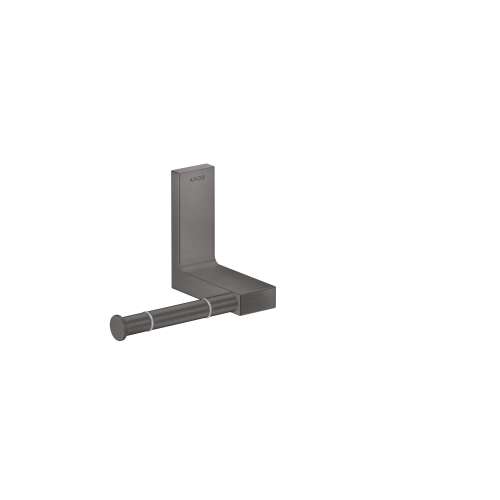 Axor Universal Rectangular Toilet Paper Holder In Brushed Black Chrome, 42656340