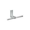 Axor Universal Rectangular Toilet Paper Holder Double In Chrome, 42657000