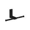 Axor Universal Rectangular Toilet Paper Holder Double In Matte Black, 42657670
