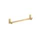 Axor Universal Rectangular Towel Bar, 24" In Brushed Gold Optic, 42661250