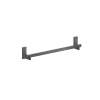 Axor Universal Rectangular Towel Bar, 24" In Brushed Black Chrome, 42661340