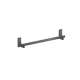 Axor Universal Rectangular Towel Bar, 24" In Brushed Black Chrome, 42661340