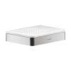 Axor Universal Softsquare Soap Dish In Chrome, 42803000