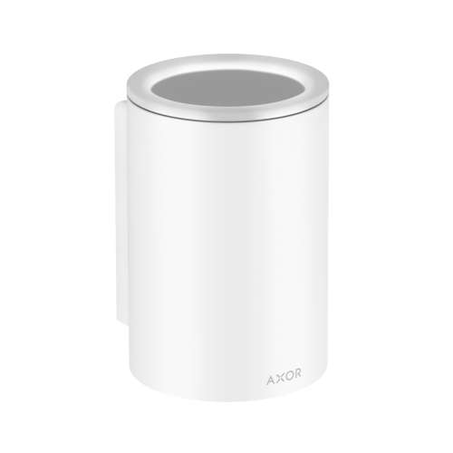 Axor Universal Circular Toothbrush Tumbler In Matte White, 42804700