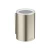 Axor Universal Circular Toothbrush Tumbler In Brushed Nickel, 42804820