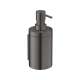 Axor Universal Circular Soap Dispenser In Brushed Black Chrome, 42810340