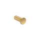 Axor Universal Circular Small Hook In Brushed Gold Optic, 42811250