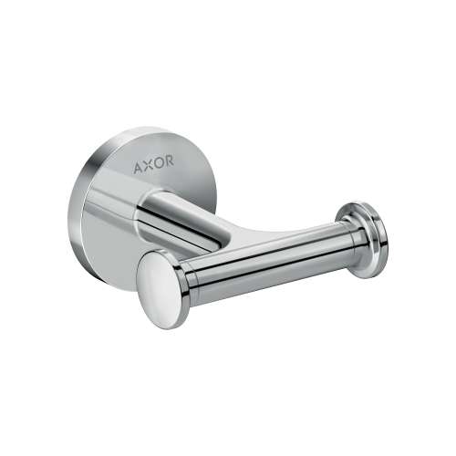 Axor Universal Circular Double Hook In Chrome, 42812000
