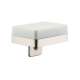 Axor Universal Softsquare Soap Dispenser With Shelf In Brushed Nickel, 42819820