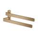 Axor Universal Softsquare Dual Towel Bar In Brushed Bronze, 42821140