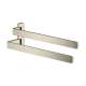 Axor Universal Softsquare Dual Towel Bar In Polished Nickel, 42821830