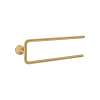 Axor Universal Circular Double Towel Bar, 20" In Brushed Gold Optic, 42822250
