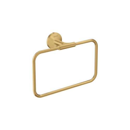 Axor Universal Circular Towel Ring In Brushed Gold Optic, 42823250