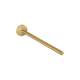 Axor Universal Circular Towel Bar, 14" In Brushed Gold Optic, 42826250