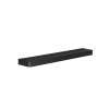 Axor Universal Softsquare Towel Bar 24" In Matte Black, 42832670