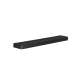 Axor Universal Softsquare Towel Bar 24" In Matte Black, 42832670