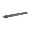 Axor Universal Softsquare Towel Bar 32" In Brushed Black Chrome, 42833340