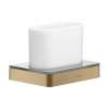 Axor Universal Softsquare Tumbler In Brushed Bronze, 42834140