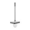 Axor Universal Softsquare Toilet Brush With Holder Wall-Mounted In Brushed Black Chrome, 42835340