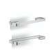 Axor Universal Softsquare Shower Door Handle In Chrome, 42837000