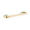 Axor Universal Softsquare Shower Door Handle In Brushed Gold Optic, 42837250