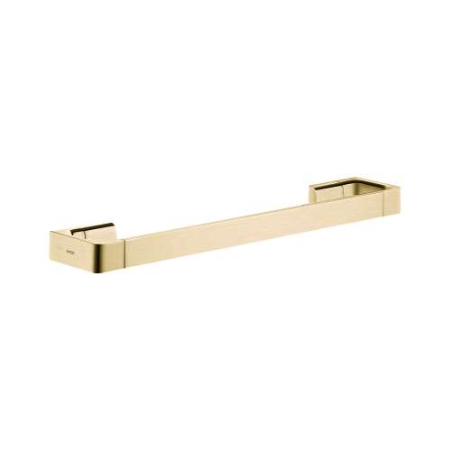 Axor Universal Softsquare Shower Door Handle In Brushed Gold Optic, 42837250