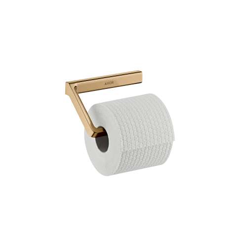 Axor Universal Softsquare Toilet Paper Holder Without Cover In Brushed Bronze, 42846140