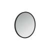 Axor Universal Circular Wall Mirror In Matte Black, 42848670