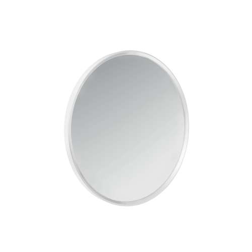 Axor Universal Circular Wall Mirror In Matte White, 42848700