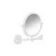 Axor Universal Circular Shaving Mirror In Matte White, 42849700