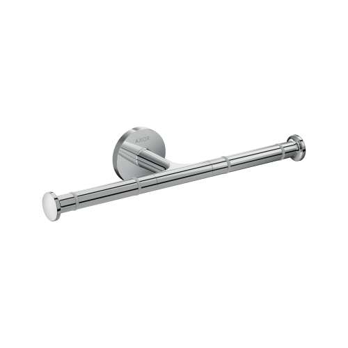 Axor Universal Circular Double Toilet Paper Holder In Chrome, 42857000