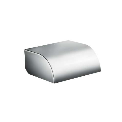 Axor Universal Circular Roll Holder With Cover In Chrome, 42858000