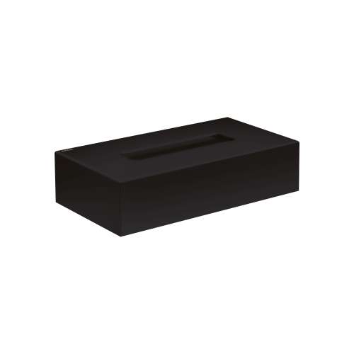 Axor Universal Circular Tissue Box In Matte Black, 42873670