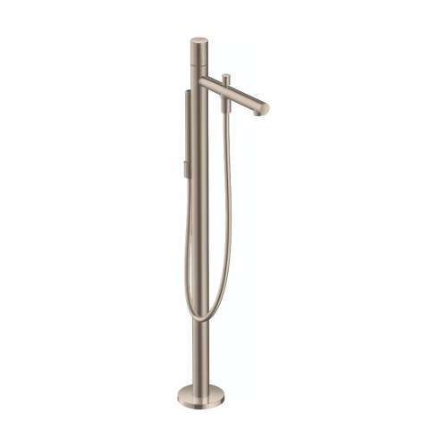 Axor Uno Freestanding Tub Filler Trim With Zero Handle And 1.75 Gpm Handshower