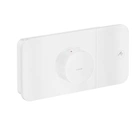 Axor One Thermostatic Module Trim For 1 Function In Matte White