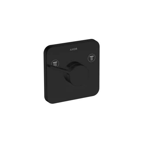 Axor One Showerhead Diverter Trim In Matte Black, 45772671