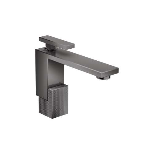 Axor Edge Single-Hole Faucet 130 - Diamond Cut, 1.2 Gpm In Polished Black Chrome, 46011331